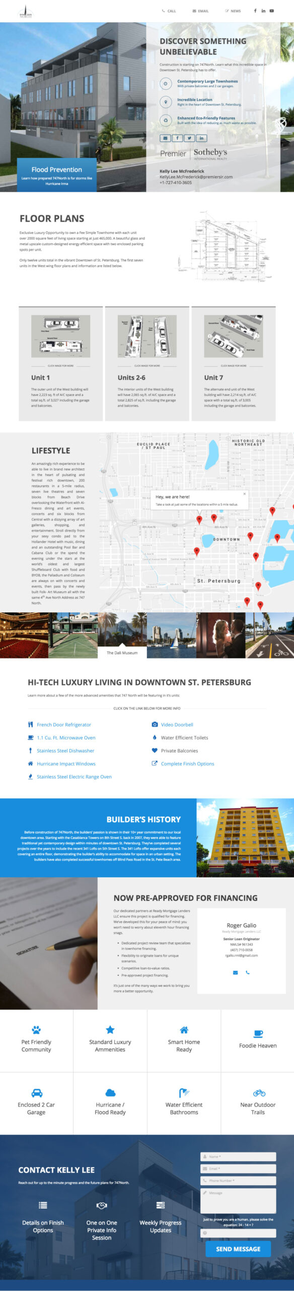 747 North Website Design