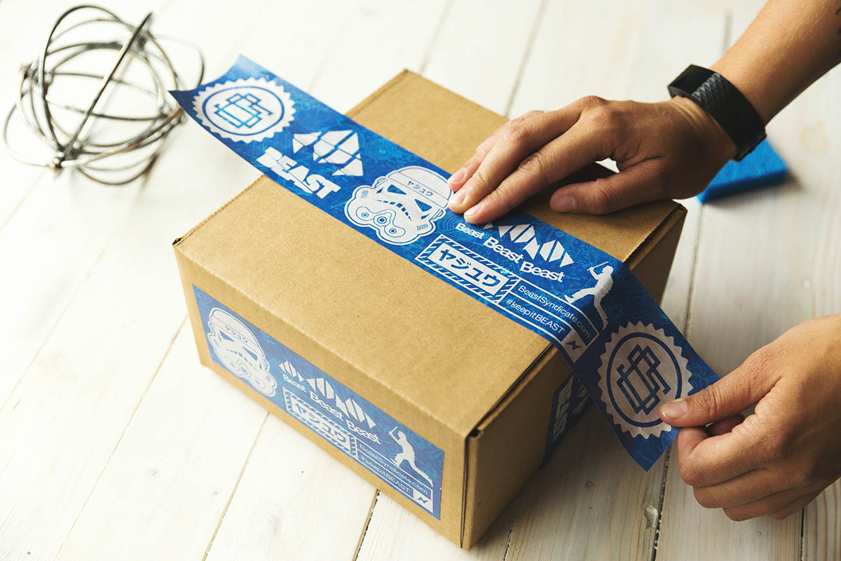 Personalized tape packaging ideas